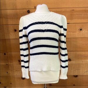 St. Roche Baby Alpaca Striped Sweater